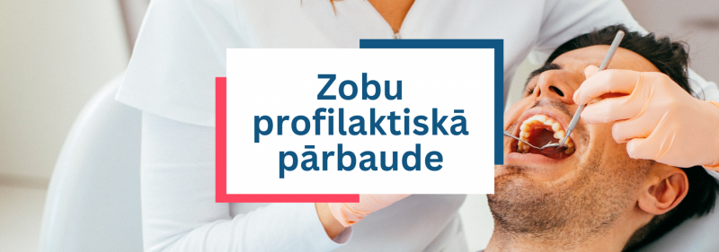 Vīriešu veselība - Zobu profilaktiskā pārbaude