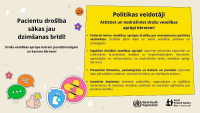 Informatīvs attēls par pacientu drošību