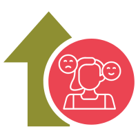 Zaļa bulta vērsta uz augšu