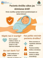 Informatīvs attēls par pacientu drošību